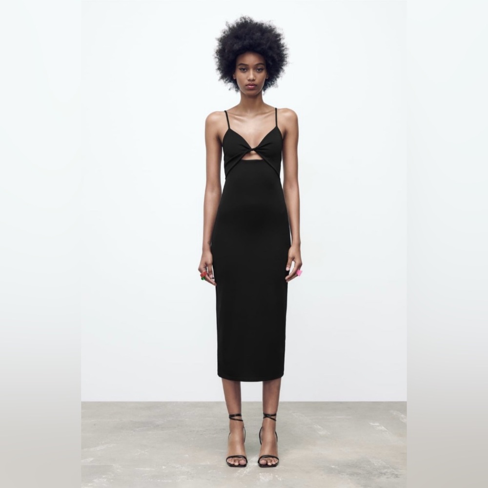 Black Zara dress